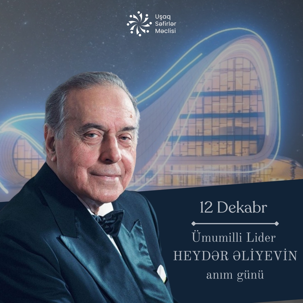 Ümummilli Lider Heydər Əliyevin anım günüdür