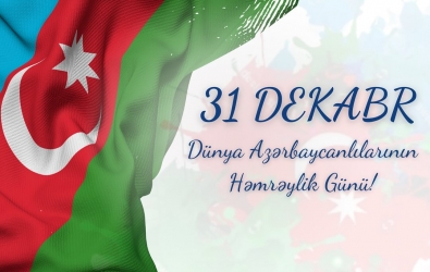 Bu gün Dünya Azərbaycanlılarının Həmrəyliyi Günüdür 