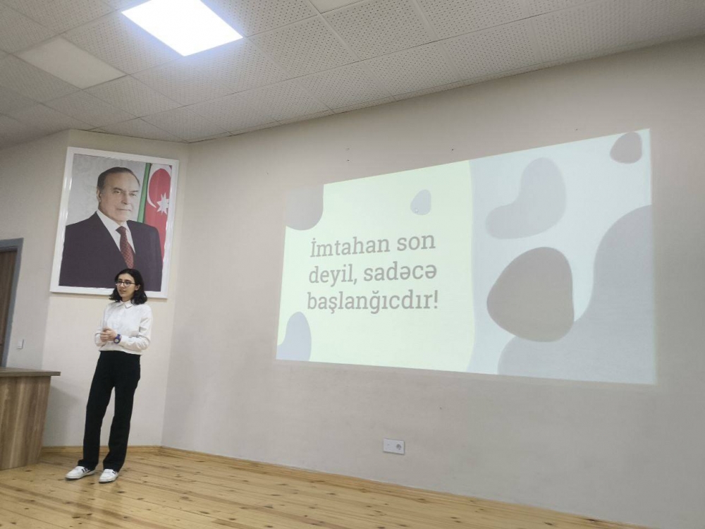 Uşaq Səfirlər Məclisinin Daşkəsən rayonu üzrə nümayəndəsi Nərmin Məmmədzadənin təşəbbüsü, Daşkəsən Rayon İcra Hakimiyyətinin və rayon Təhsil sektorunun dəstəyi ilə “Sakit beyin, uğurlu yol” adlı tədbir keçirilib.