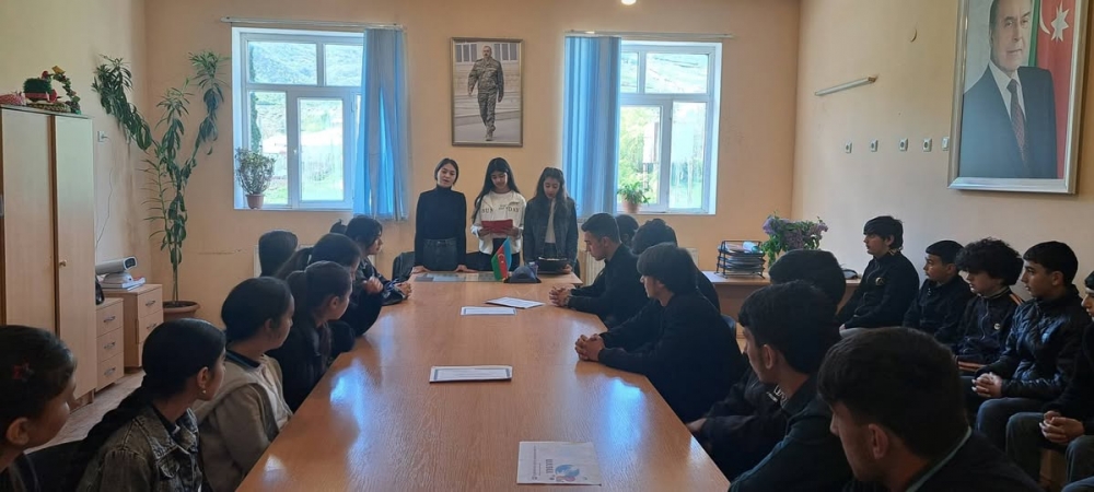 Uşaq Səfirlər Məclisinin Xocalı rayonu üzrə nümayəndələri və fəallarının təşəbbüsü