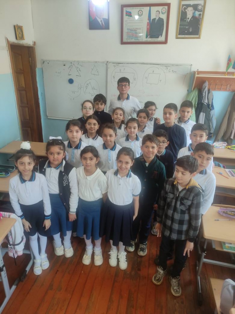 Uşaq Səfirlər Məclisinin  Abşeron rayonu üzrə fəalı Mehdizadə Məhəmmədin təşəbbüsü