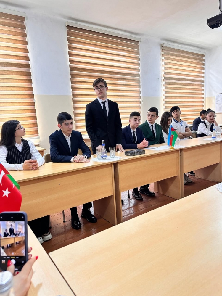 Uşaq Səfirlər Məclisinin Sumqayıt şəhəri üzrə fəalı Yusif Nəzərovun təşəbbüsü