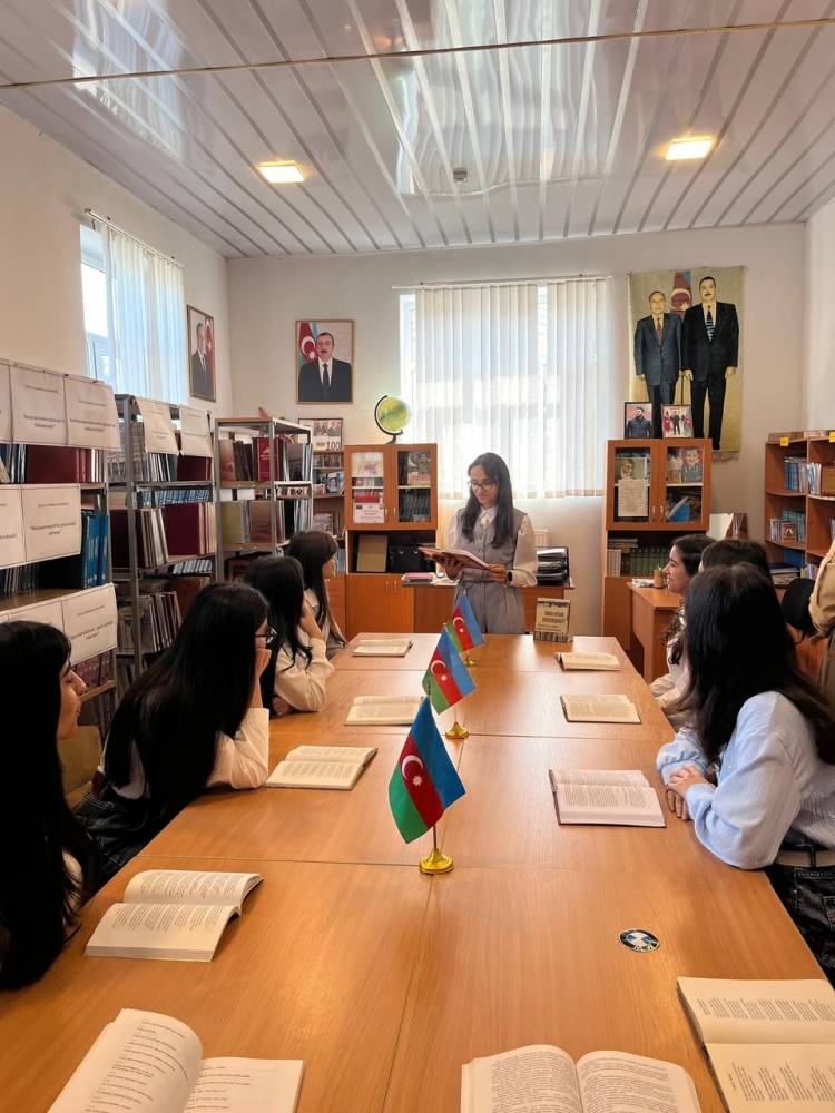 Uşaq Səfirlər Məclisinin Lənkəran rayonu üzrə nümayəndəsi Əsədova Məlahətin təşəbbüsü