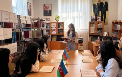 Uşaq Səfirlər Məclisinin Lənkəran rayonu üzrə nümayəndəsi Əsədova Məlahətin təşəbbüsü