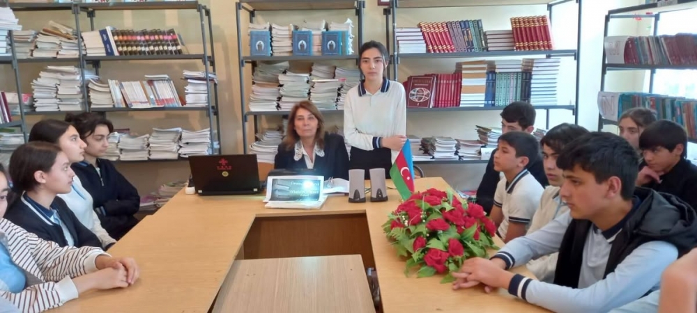Uşaq Səfirlər Məclisinin Cəbrayıl rayonu üzrə nümayəndəsi Aynur Məmmədovanın təşəbbüsü