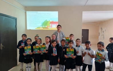 Uşaq Səfirlər Məclisinin Balakən rayonu üzrə nümayəndəsi İsayev Çingizin təşəbbüsü
