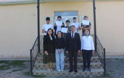 Uşaq Səfirlər Məclisinin Xocavənd rayonu üzrə nümayəndələri Namazlı Elmir və Şirinzadə Aysunun birgə təşəbbüsü