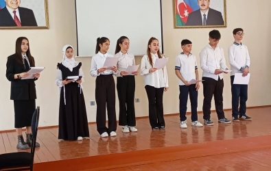 Uşaq Səfirlər Məclisinin Sumqayıt şəhəri üzrə fəalı Ayşən Hüseynzadənin təşəbbüsü