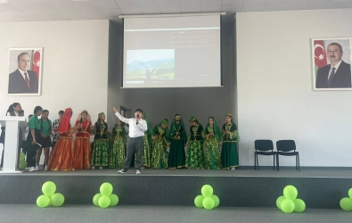 Uşaq Səfirlər Məclisinin Abşeron rayon üzrə nümayəndələri və fəalı Qasımlı Fidanın təşəbbüsü