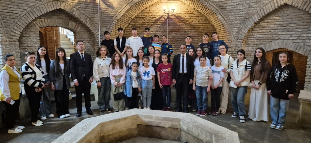 Uşaq Səfirlər Məclisinin Quba rayonu üzrə nümayəndələri Xədicə Məlikli və Dəniz Tahirovanın təşəbbüsü