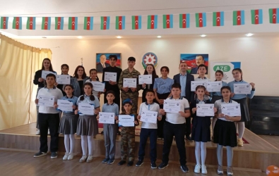 Uşaq Səfirlər Məclisinin Qubadlı rayonu üzrə nümayəndələri Sara Hüseynli və Coşqun Camallının təşəbbüsü