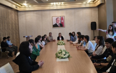Uşaq Səfirlər Məclisinin Cəbrayıl rayonu üzrə nümayəndəsi Aynur Məmmədovanın təşəbbüsü