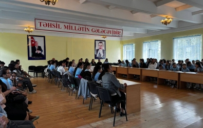 Uşaq Səfirlər Məclisinin Qax rayonu üzrə nümayəndəsi Gülay Mütəllibovanın təşəbbüsü