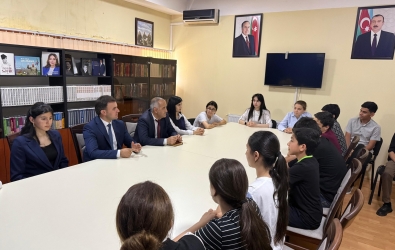Uşaq Səfirlər Məclisinin Kəlbəcər rayonu üzrə nümayəndələri Aysu Məmmədova və Elmin Hüseynlinin təşəbbüsü