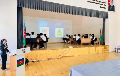 Uşaq Səfirlər Məclisinin Sumqayıt şəhəri üzrə fəalı Əsma Bağırovanın təşəbbüsü