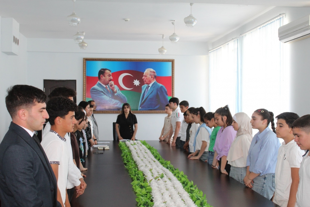 Uşaq Səfirlər Məclisinin Xocavənd üzrə nümayəndəsi Namazlı Elmirin təşəbbüsü