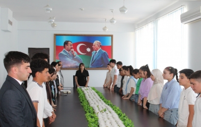 Uşaq Səfirlər Məclisinin Xocavənd üzrə nümayəndəsi Namazlı Elmirin təşəbbüsü