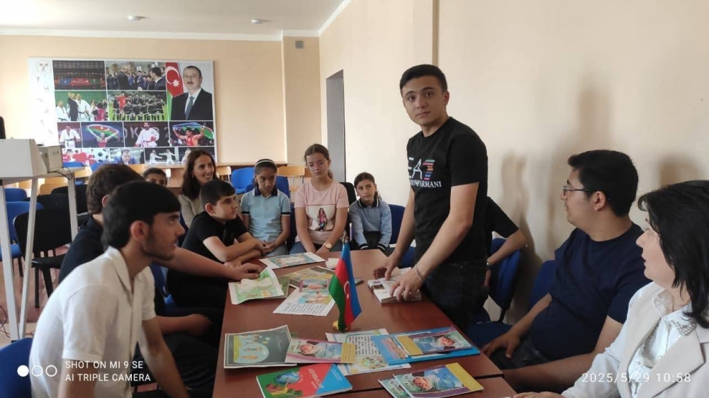 Uşaq Səfirlər Məclisinin Xocalı rayonu üzrə nümayəndələrinin təşəbbüsü