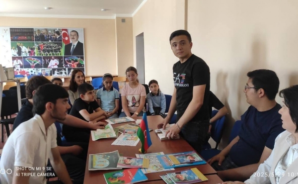 Uşaq Səfirlər Məclisinin Xocalı rayonu üzrə nümayəndələrinin təşəbbüsü
