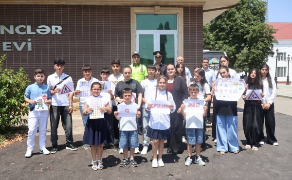 Uşaq Səfirlər Məclisinin Qusar rayonu üzrə nümayəndələri Şənay Rüstəm və Rasim Dəmirovun təşəbbüsü