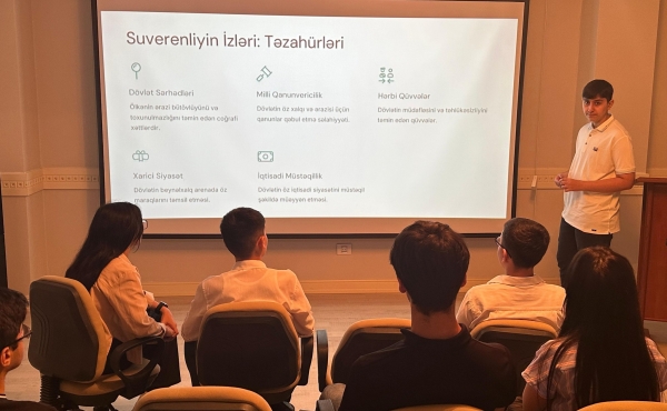 Uşaq Səfirlər Məclisinin Cəlilabad rayon nümayəndəsi Bəhmənli Xanoğlanın təşəbbüsü