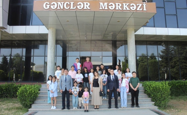 Uşaq Səfirlər Məclisinin Xocavənd Rayon üzrə nümayəndələri Namazlı Elmir və Şirinzadə Aysunun təşəbbüsü