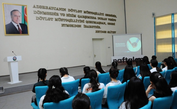 Uşaq Səfirlər Məclisinin Naftalan şəhəri üzrə nümayəndəsi Abbaszadə Nihalın təşəbbüsü