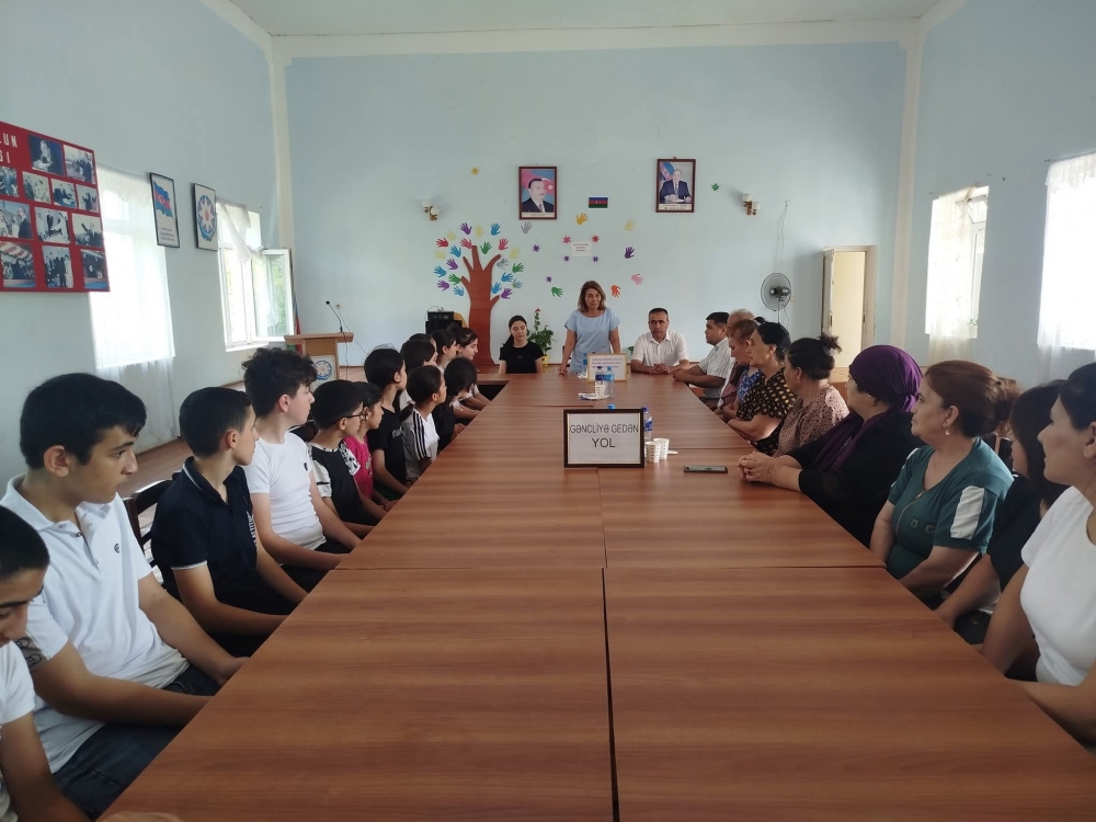 Uşaq Səfirlər Məclisinin Cəbrayıl rayonu üzrə nümayəndəsi Aynur Məmmədovanın təşəbbüsü