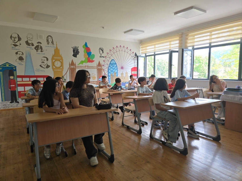 Uşaq Səfirlər Məclisinin Qax rayonu üzrə nümayəndəsi Məleykə Sadıqzadənin təşəbbüsü