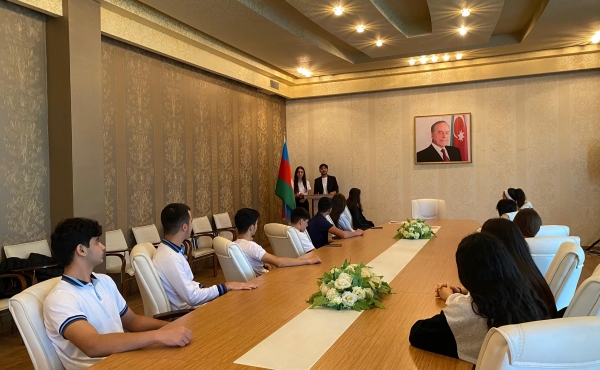 Uşaq Səfirlər Məclisinin İmişli rayonu üzrə nümayəndələri Həsənzadə Nicat və Səmədova Gülxanımın təşəbbüsü