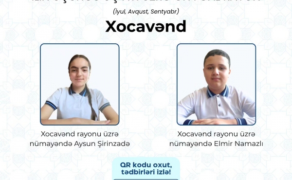 Üç ayın ən fəal rayonu – Xocavənd!