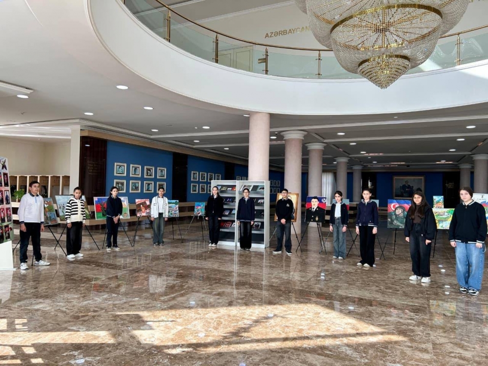 Uşaq Səfirlər Məclisinin Gədəbəy rayonu üzrə nümayəndələri Əsmər Bağırzadənin və Onur Mirzəyevin təşəbbüsü