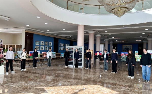 Uşaq Səfirlər Məclisinin Gədəbəy rayonu üzrə nümayəndələri Əsmər Bağırzadənin və Onur Mirzəyevin təşəbbüsü