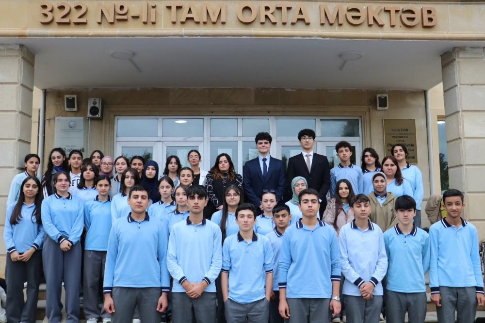 3 noyabr 2025-ci il tarixində Uşaq Səfirlər Məclisinin Bakı fəalı Fərhad İmanovun təşəbbüsü