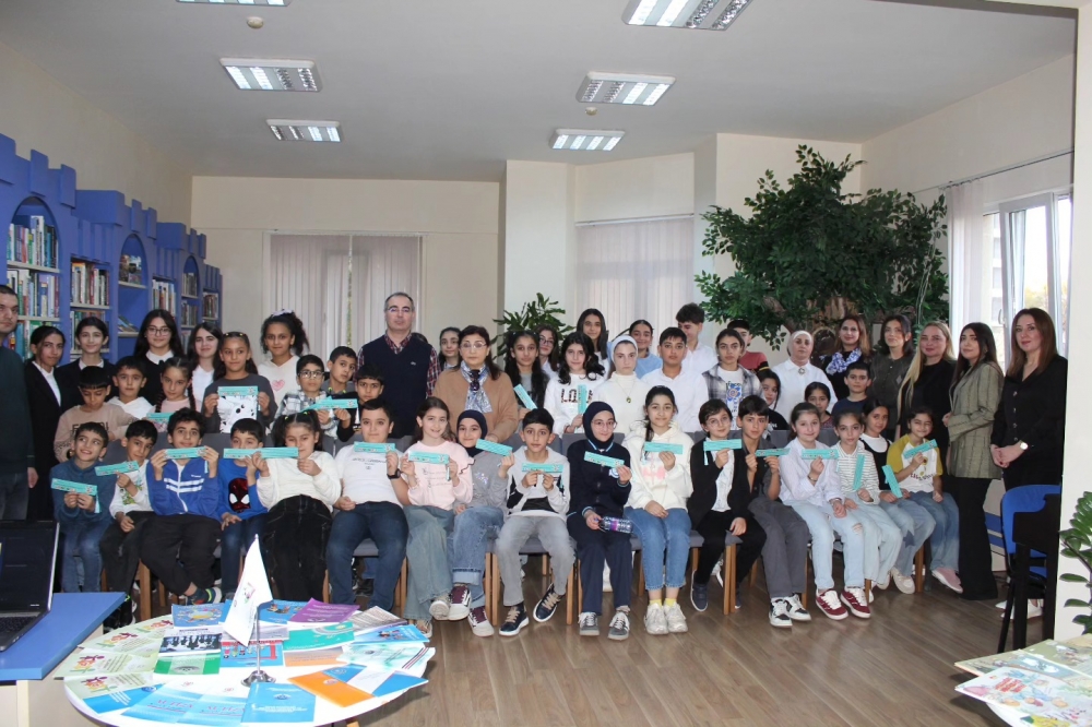 noyabr 2025-ci il tarixində Firidun Köçərli adına Respublika Uşaq Kitabxanasında Sağlamlıq imkanları məhdud uşaqlar üçün