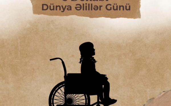 3 Dekabr Beynəlxalq Əlilliyi Olan Şəxslər Günüdür.
