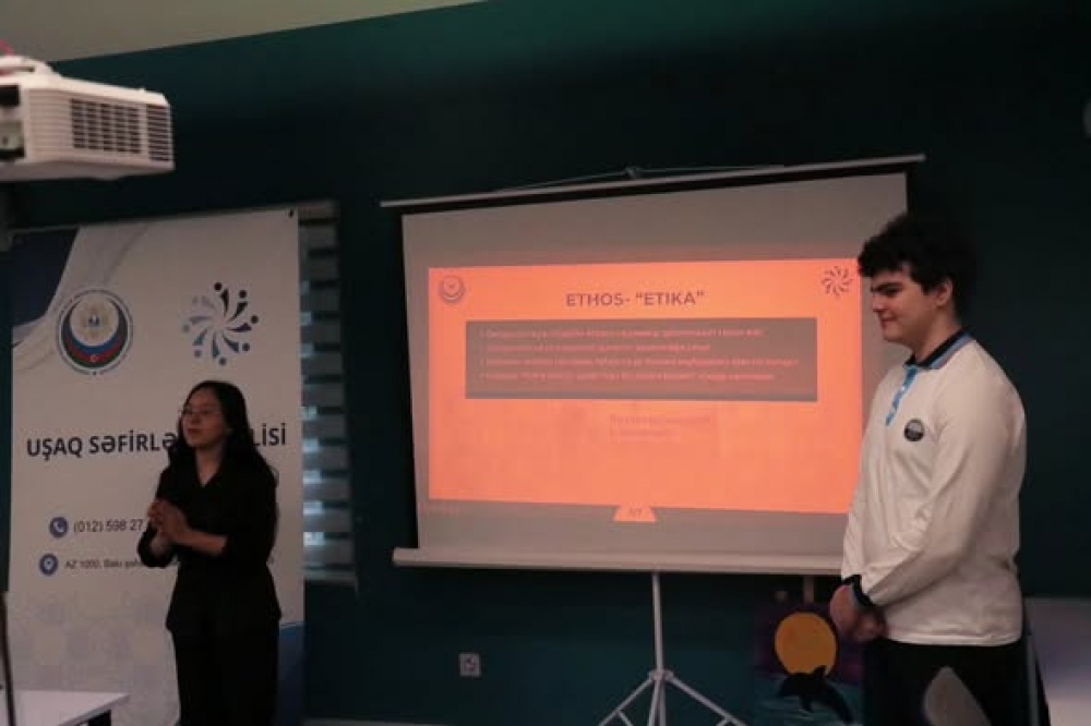 Ailə, Qadın və Uşaq Problemləri üzrə Dövlət Komitəsinin layihəsi əsasında fəaliyyət göstərən Uşaq Səfirlər Məclisinin Bakı SOS Uşaq kəndində “Düşüncədən qələbəyə”