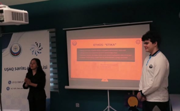 Ailə, Qadın və Uşaq Problemləri üzrə Dövlət Komitəsinin layihəsi əsasında fəaliyyət göstərən Uşaq Səfirlər Məclisinin Bakı SOS Uşaq kəndində “Düşüncədən qələbəyə”