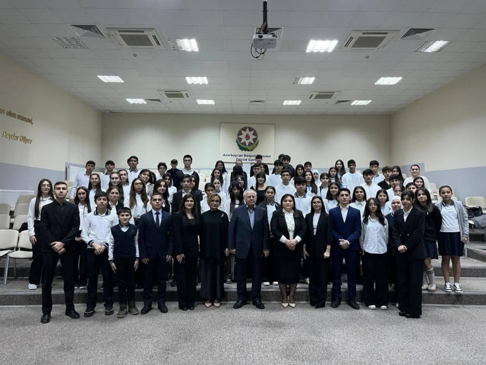 “Milli dəyərlərimizdən gələcəyə baxış” mövzusunda görüş keçirilib