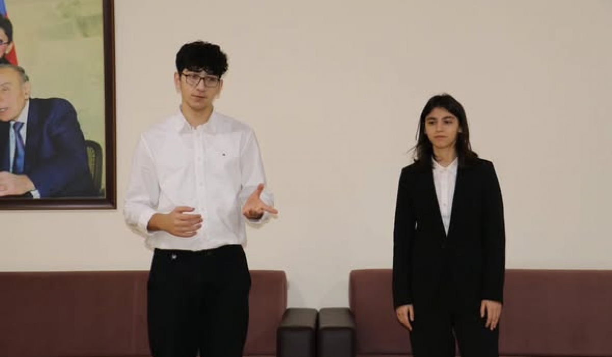 Ailə, Qadın və Uşaq Problemləri üzrə Dövlət Komitəsinin layihəsi əsasında fəaliyyət göstərən Uşaq Səfirlər Məclisinin 2 saylı Uşaq evində “Düşüncədən qələbəyə”