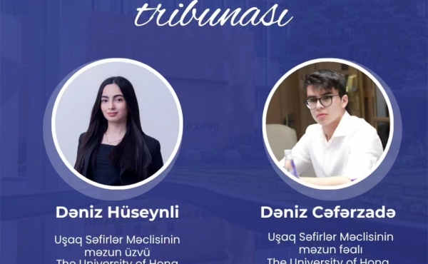 Uşaq Səfirlər Məclisi yeni layihə ilə qarşınızdadır!