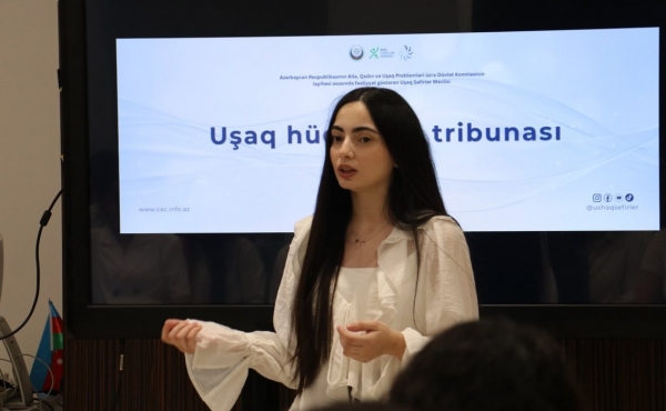 26 may 2026-cı il tarixində Uşaq Səfirlər Məclisinin təşkilatçılığı və Bakı Gənclər Mərkəzinin əməkdaşlığı ilə “Uşaq hüquqları tribunası” layihəsi çərçivəsində ilk görüş uğurla həyata keçirilib.