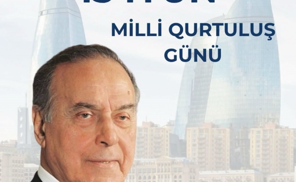 15 İyun – Milli Qurtuluş Günüdür.