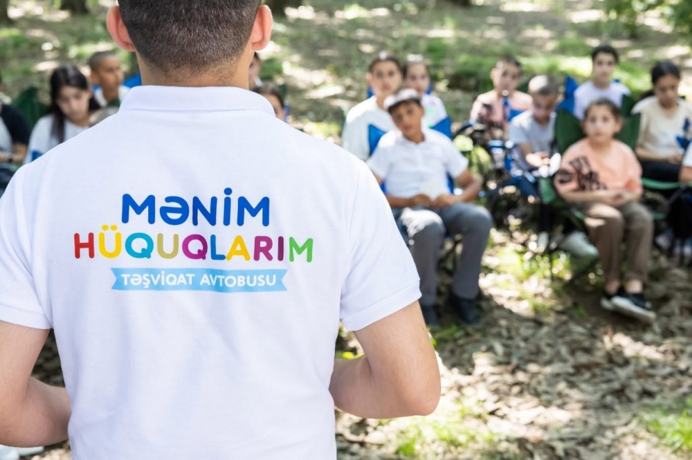 “Mənim hüquqlarım” adlı təşviqat avtobusu layihəsinə yenidən start verilib.