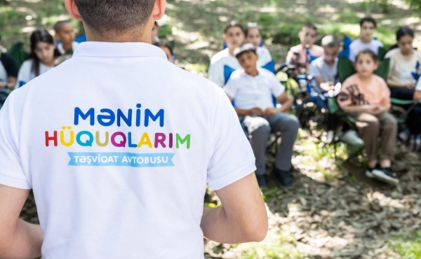 “Mənim hüquqlarım” adlı təşviqat avtobusu layihəsinə yenidən start verilib.