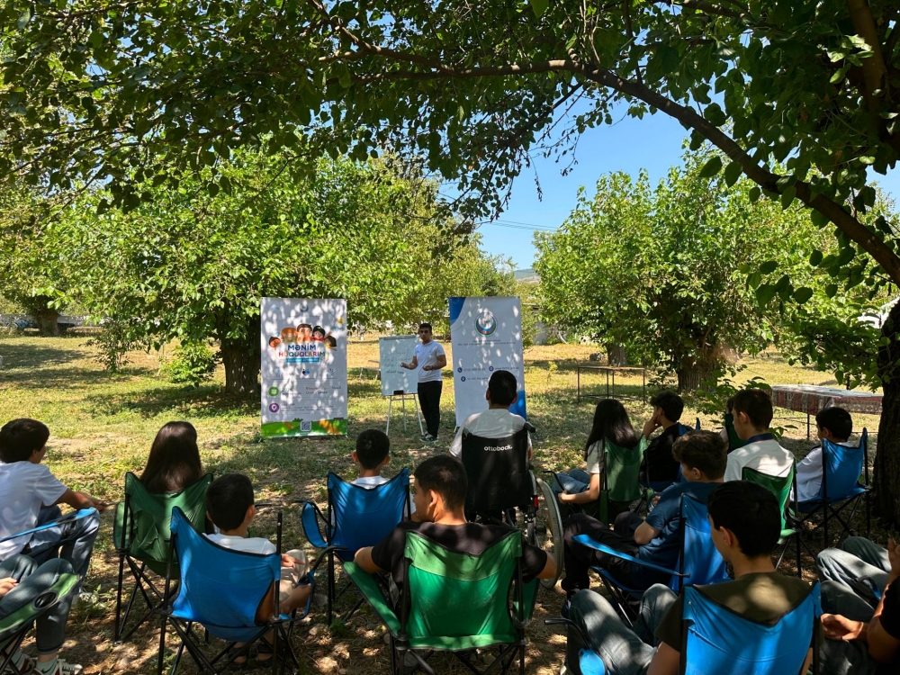 “Mənim hüquqlarım” təşviqat avtobusu Xocavənd rayonunda