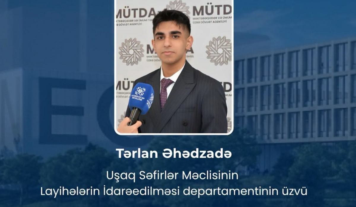 Uşaq Səfirlər Məclisinin yeni uğuru!