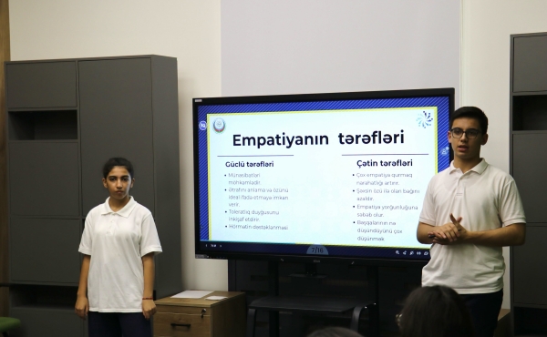 “Empatiya və Tənqidi düşüncə” mövzusunda...